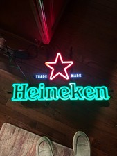 Heineken Neon Sign Red Star