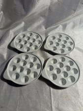 4 PLATS À ESCARGOTS 12 TROUS