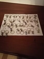 Lot 37 pinces anneaux crochets