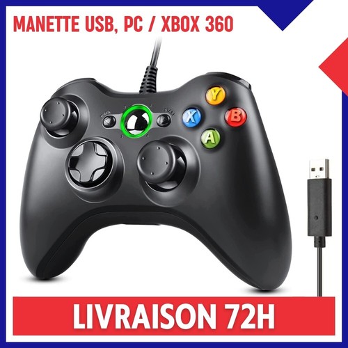 Manette jeux vidéo usb - vidéo,