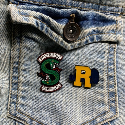 Riverdale set enamel pins - enamel,