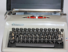 Machine à écrire vintage Adler Contessa de Luxe –  AZERTY – Parfaite