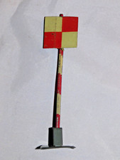 Ancien panneau signalisation ferroviaire SNCF JEP échelle O en métal années 50