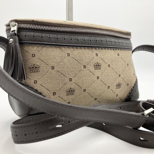 Sac bandoulière delvaux logo - bandoulière,