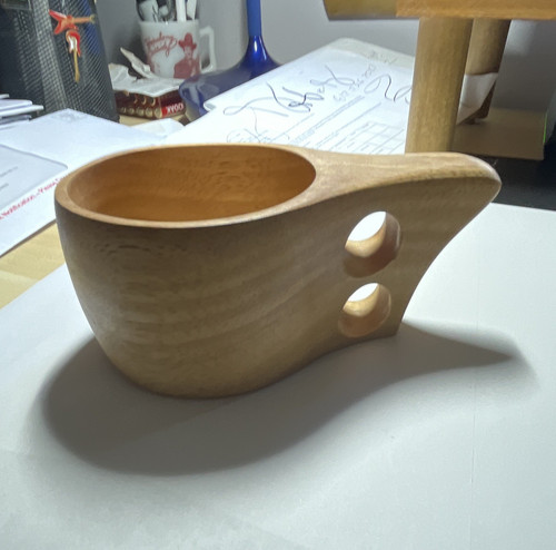 Wooden kuksa mug cup oz - mug, fl