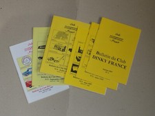 Dinky Club revues 1997 (n° 1 à 6) 14,8*21cm