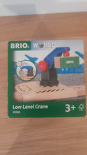 BRIO WORLD LOW LEVEL CRANE PETITE GRUE REF 33866 NEUF