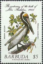 Timbre Oiseaux Barbuda 744 ** lot 13830