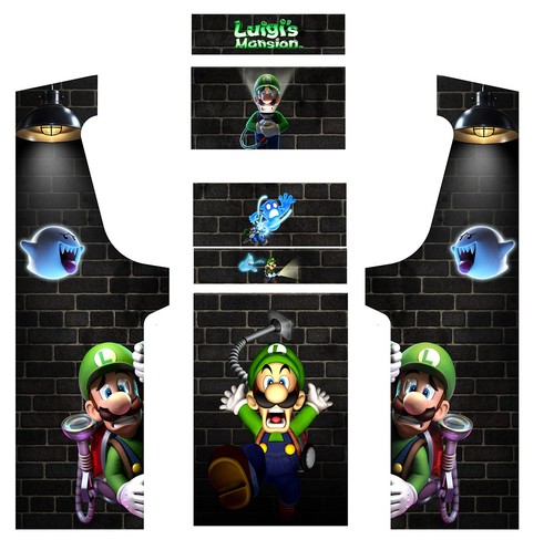 Stickers luigi mansion - luigi's,