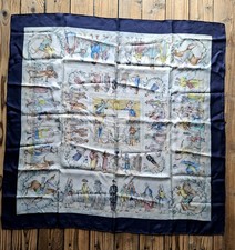 Hermes Paris Silk Scarf