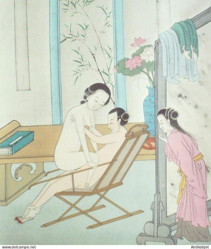 Estampe chinoise claude - estampe,