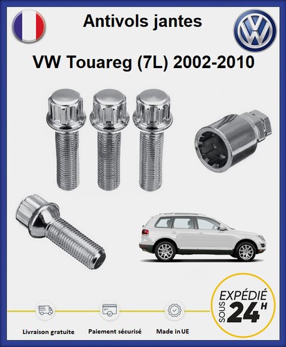 Ecrous antivol roues - ecrous,