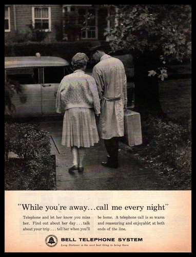 1962 bell telephone - bell,