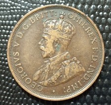 AUSTRALIE ONE PENNY 1911 ROI