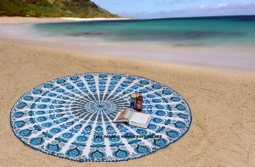 Indien paon mandala rond - mandala,