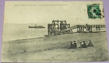 44 LOIRE-ATLANTIQUE/ CPA SAINT-BREVIN -DÉPART BATEAU POUR St-NAZAIRE /B4198 