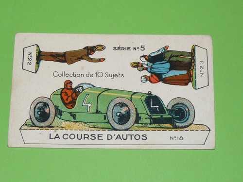 Chromo decoupage 1932 chocolat - chromo,