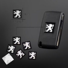 Autocollant Logo Peugeot 16 mm