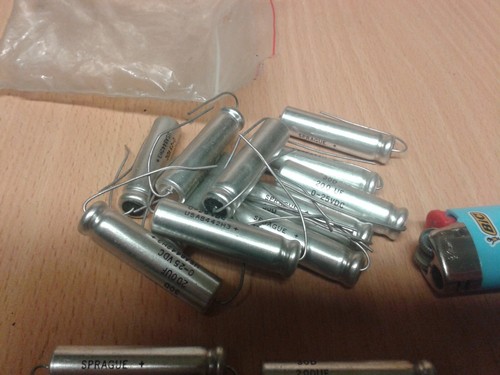 Lot condensateur sprague - lot,