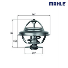 Thermostat, coolant MAHLE TX