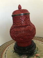 POTICHE VASE POT  BRONZE LAQUE