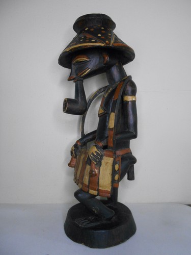 Ancienne sculpture bois art - sculpture,