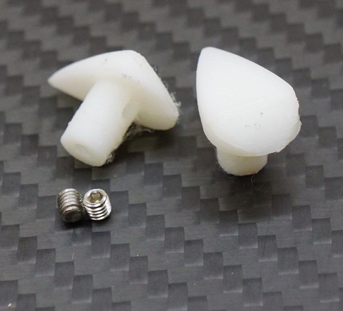 Boutons aileron style goutte - boutons,