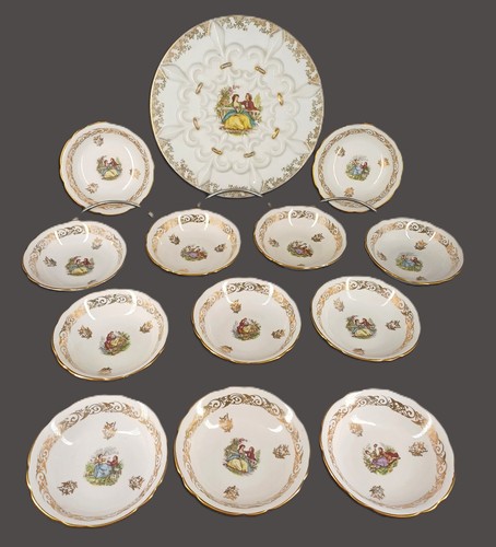 Service dessert porcelaine - service,