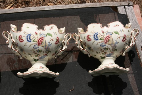Paire vases coupes en - paire,