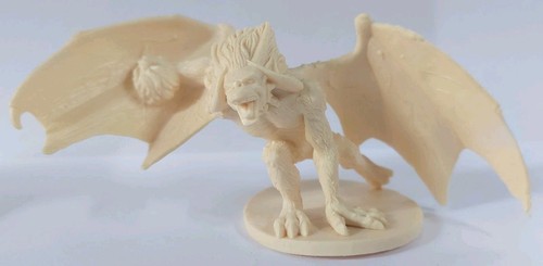Figurine démon blanc descent - blanc,