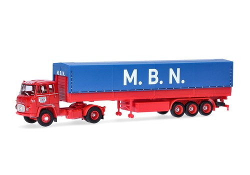Herpa camion avec remorque - camion,