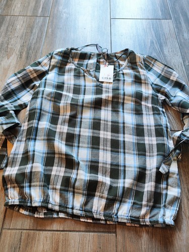 Blouse carreaux ciso - à,