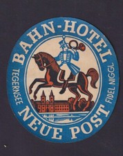 Ancienne   étiquette bagage