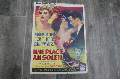 Affiche originale belge une - affiche,