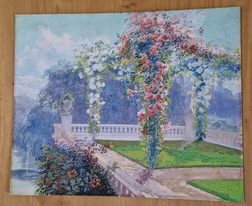 Tableau peinture paradis - tableau,