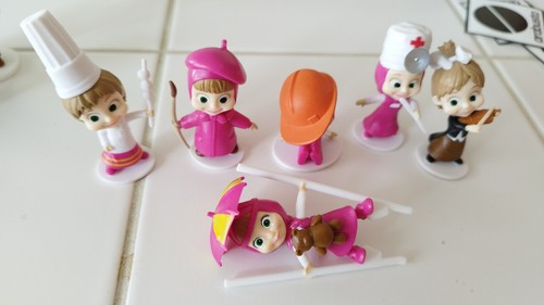 Lot figurine masha michka - et,
