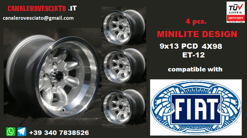 Jantes alliage minilite - minilite, 13