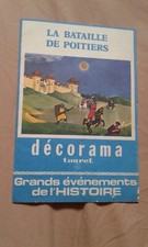 Decalcomanie Decorama Touret La bataille de Poitiers JC LAFAYE