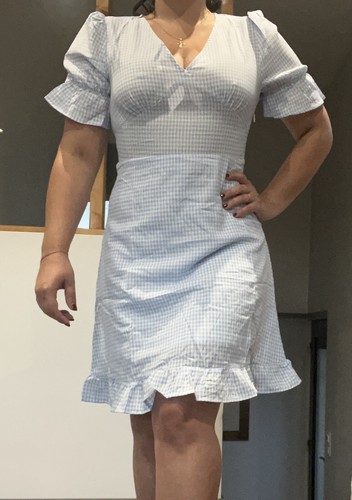 Robe été bleu blanche - Été,