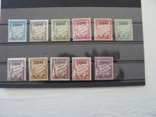 TCHAD TAXE N° 1 A 11 NEUFS*