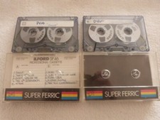 Lot of 2 Reel to Reel cassette tape ILFORD SF 46 Super Ferric professional