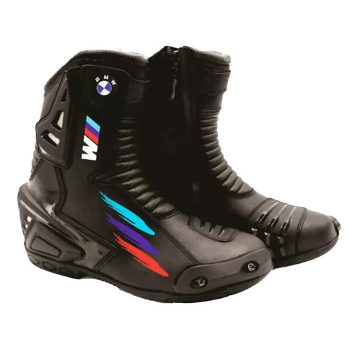 Motogp bottes cuir course - bottes,