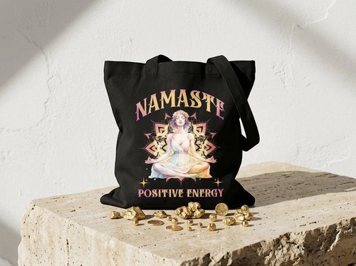 Tote bag namaste chakra - tote,