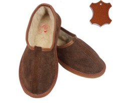 Chaussons charentaise suède - charentaise,