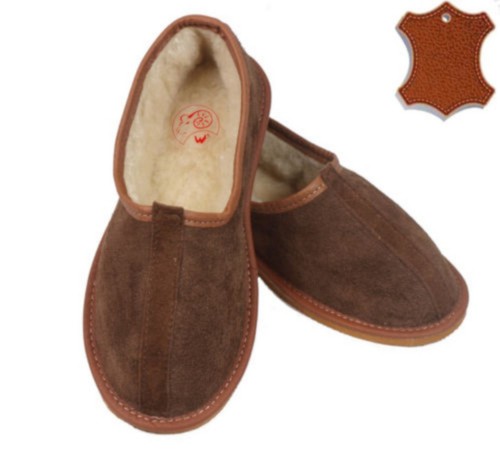 Chaussons charentaise suède - chaussons,