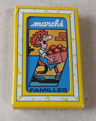 Jeu carte des familles - jeu,