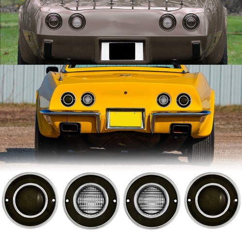 4pcs tail lights smoked - tail,