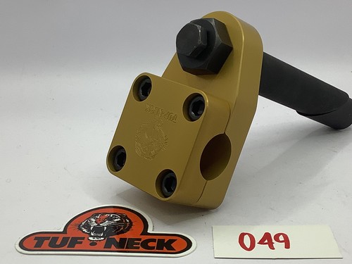 Gold tuf neck stamped tiger - gold, tuf-neck