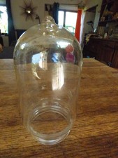 GLOBE OBUS  EN VERRE  LAMPE DE