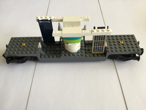 Train lego wagon plat une - lego,,